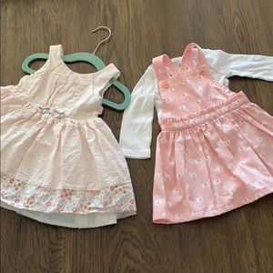 NWOT toddler dresses 12m Rachel Zoe and Carter’s